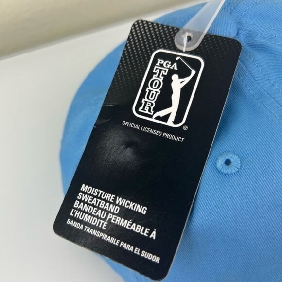 PGA Tour Golf Light Blue Hat, New with Tags - Picture 6 of 16
